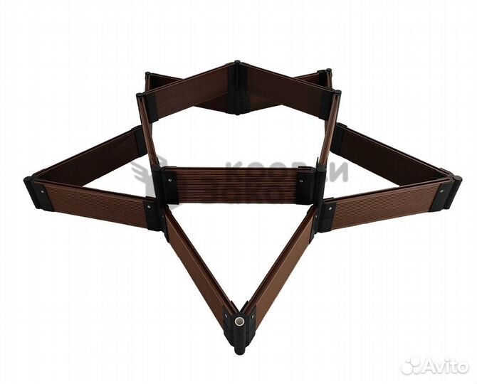 Грядка из дпк Звезда 750 мм. высотой 300 мм