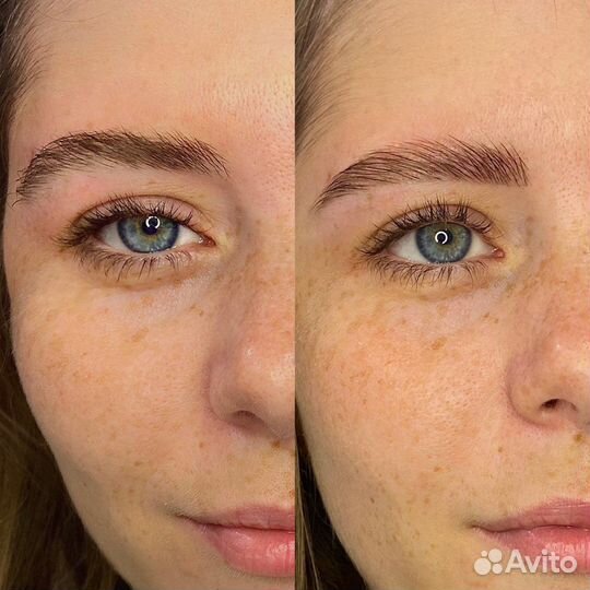 Оформление бровей и ламинирование ресниц