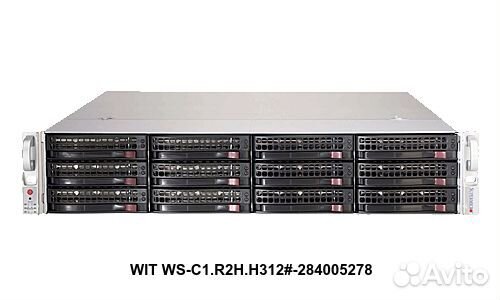 Сервер Supermicro WIT WS-C1.R2H.H312-284005278
