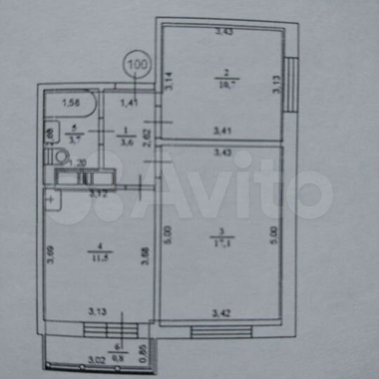 2-к. квартира, 47 м², 10/17 эт.