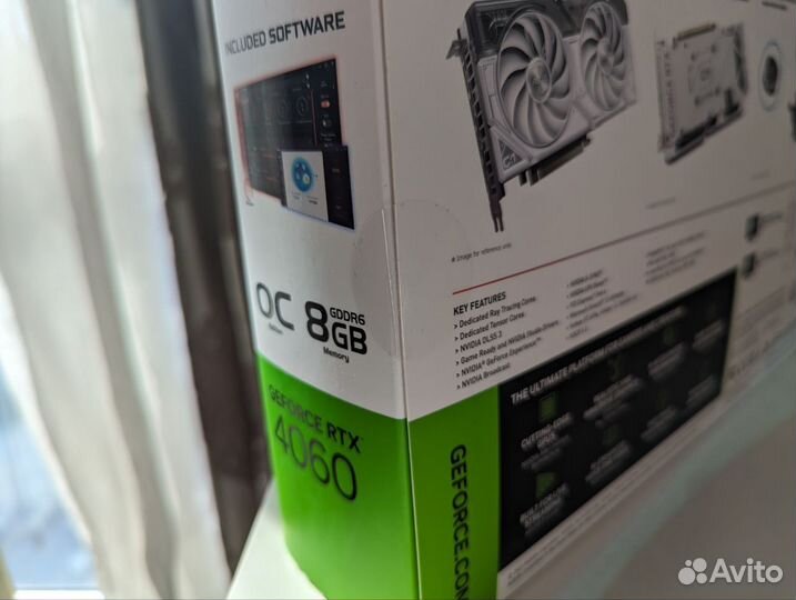 Nvidia RTX 4060 OC Asus dual white