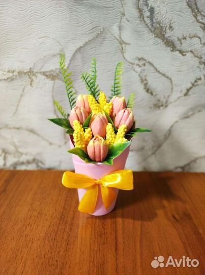 Букет из мыла