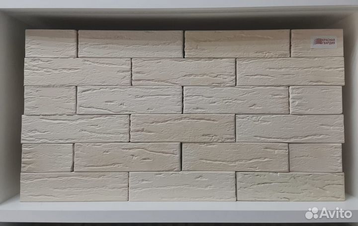 Кирпич облицовочный Белый Rock