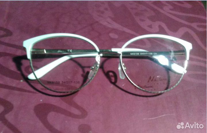 Оправа для очков Nikitana Белая Новая