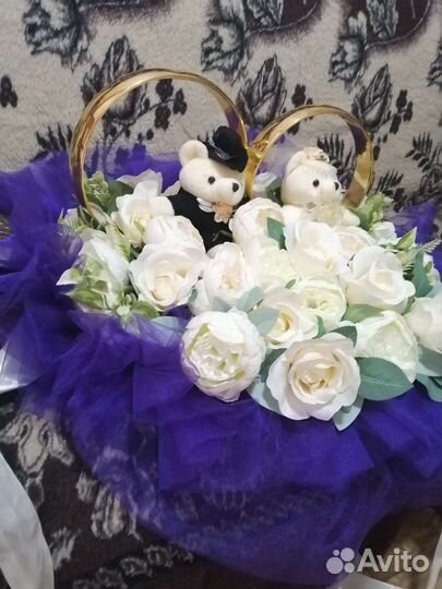 Свадебные аксессуары на машину