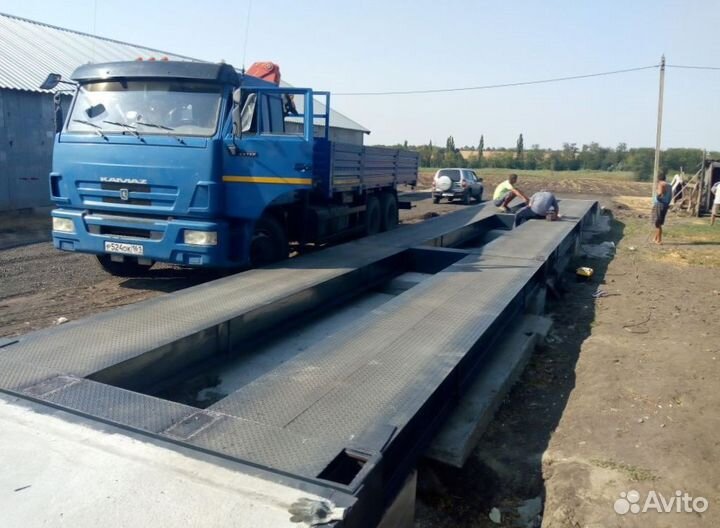 Стационарные автомобильные весы