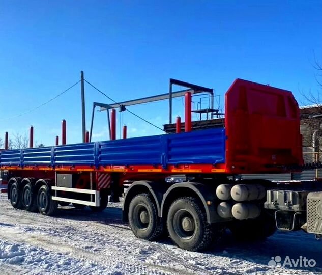 Полуприцеп бортовой Политранс ТСП 94171, 2023