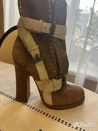 Ботильоны натуральная кожа 37