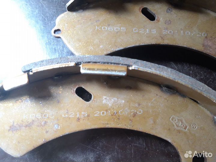 Тормозные колодки задние Great Wall Wingle, Deere