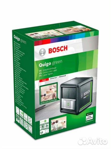 Лазерный уровень bosch quigo green