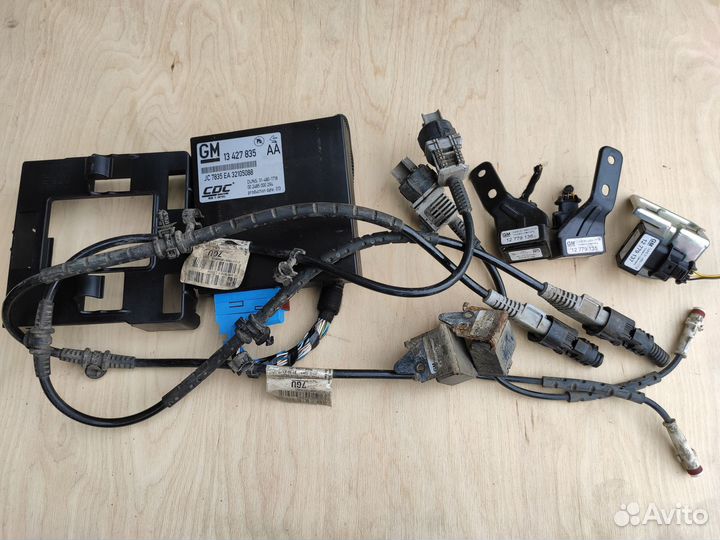 Блок датчики провода IDS + на Opel Astra J