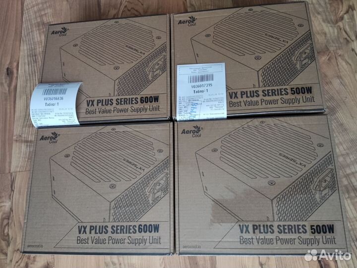 Блок питания Aerocool vx plus 500w