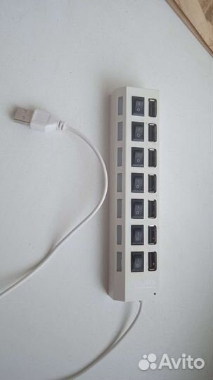Usb Хаб на 7 портов с Выключателями