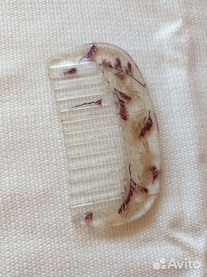 Гребень (расчёска) из эпоксидной смолы