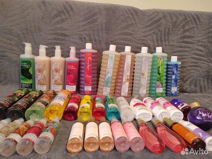 Avon гель пена мыло спрей для тела