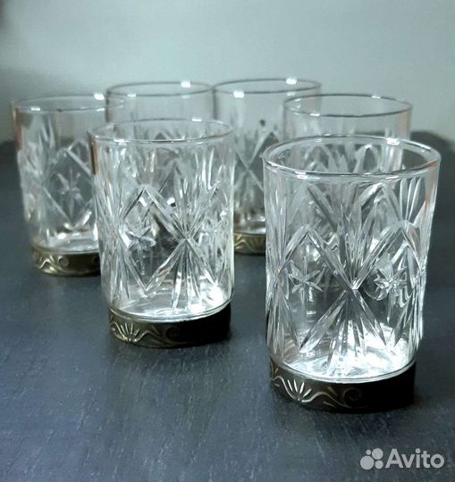 Стопки хрустальные СССР