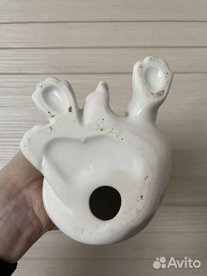 Фарфоровая статуэтка собака (щенок)