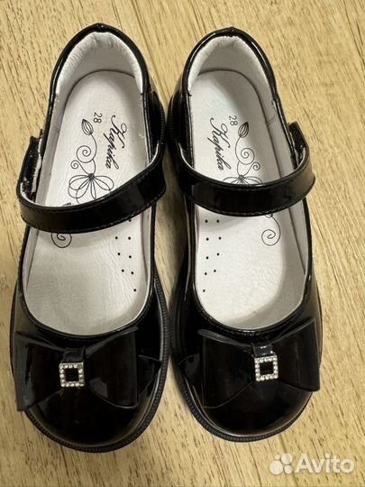 Туфли кожаные для девочки