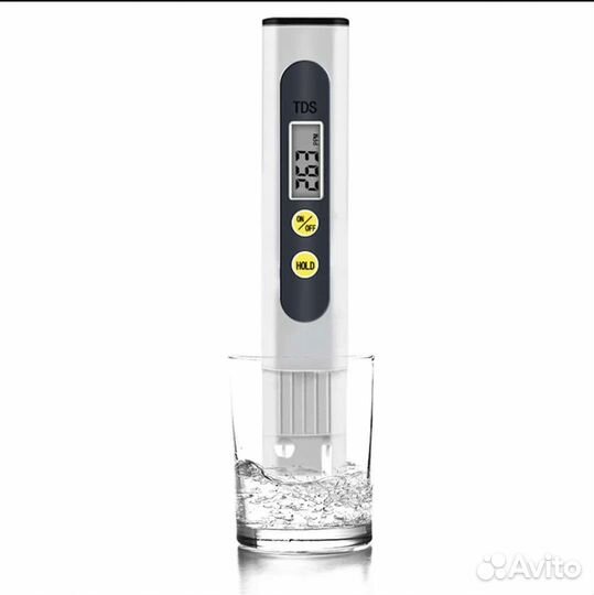 Цифровой анализатор качества питьевой воды, новый