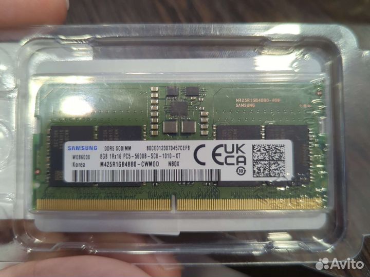 Оперативная память для ноутбука ddr5 5600