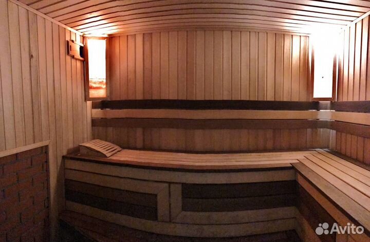 Баня на дровах с джакузи,Сауна с бассейном