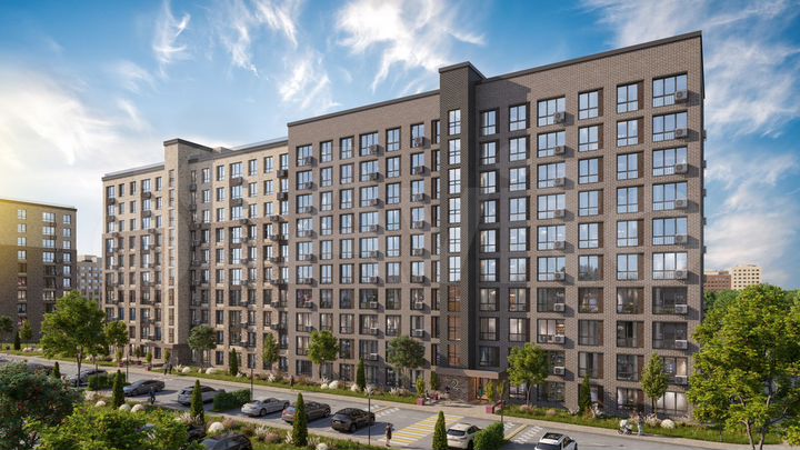 2-к. квартира, 59,5 м², 10/10 эт.