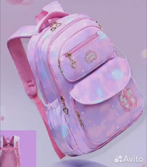 Школьный рюкзак портфель для девочек