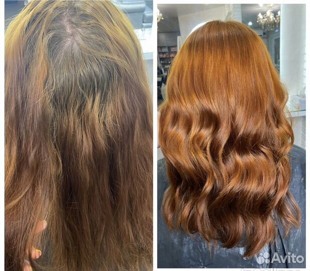 Окрашивание волос и стрижки на красителях Wella