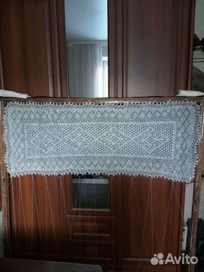 Палантин новый,ручная работа