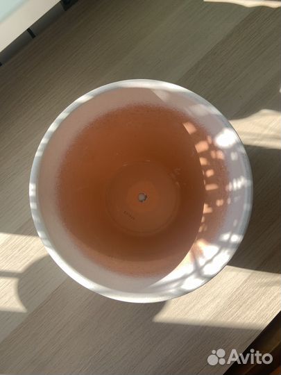 Цветочный керамический горшок