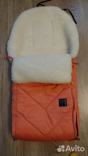 Kaiser Dublas конверт из натуральной белой овчины