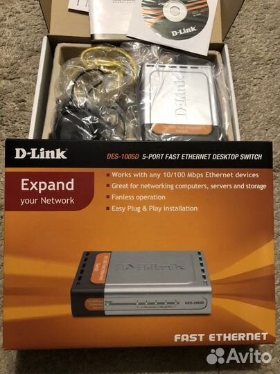 Коммутатор D-Link DES-10005D