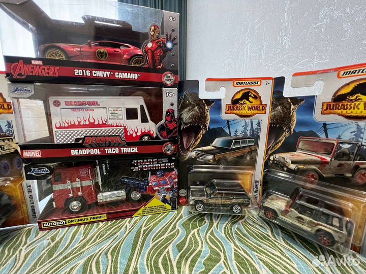 Модели Jada 1:32/Matchbox Jurassic world