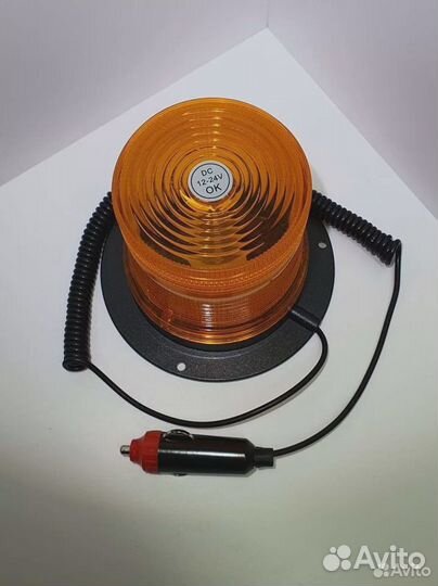 Проблесковый маяк 12-24 вольта, мигалка, маячок