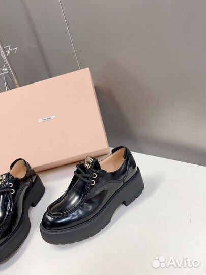 Лоферы женские Miu Miu premium