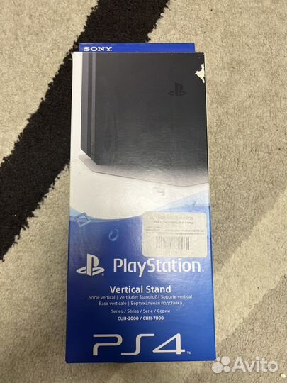 Вертикальная подставка для PS4 Slim/ Pro