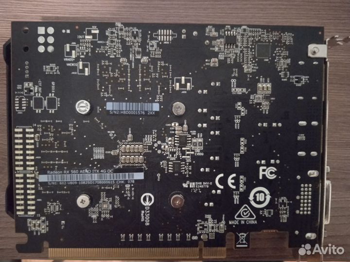 Видеокарта RX 560 4Gb