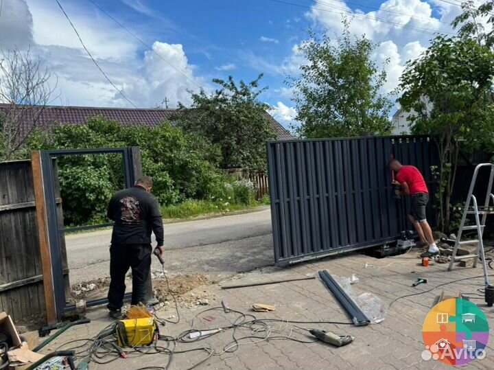 Откатные ворота