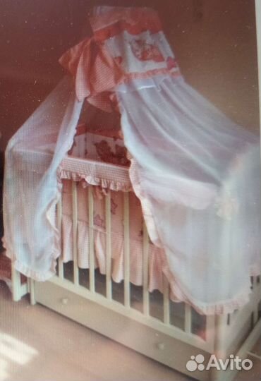 Кроватка детская + матрас