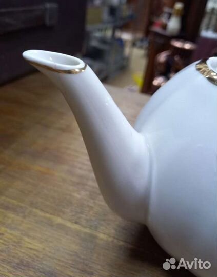 Фарфоровый Чайный Комплект Сирень. СССР