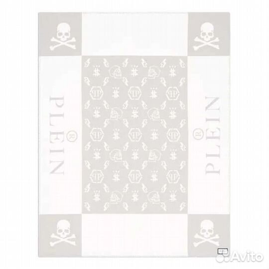 Плед cashmere skull от бренда Philipp Plein & Eich