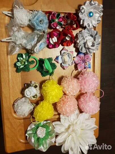 Бантики, заколки, резинки для волос