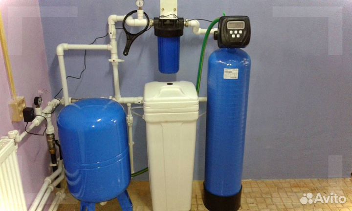 Очистка воды. Фильтр для воды. Анализ воды. Монтаж
