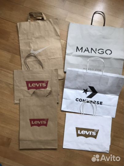 Брендовые пакеты Подарочные пакеты