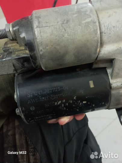 Стартер на bmw 745