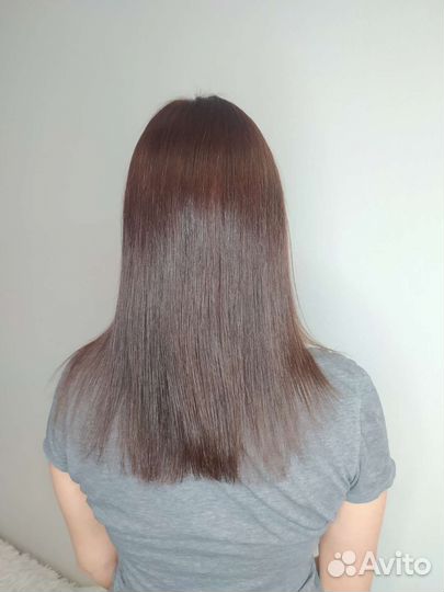 Наращивание волос капсульное