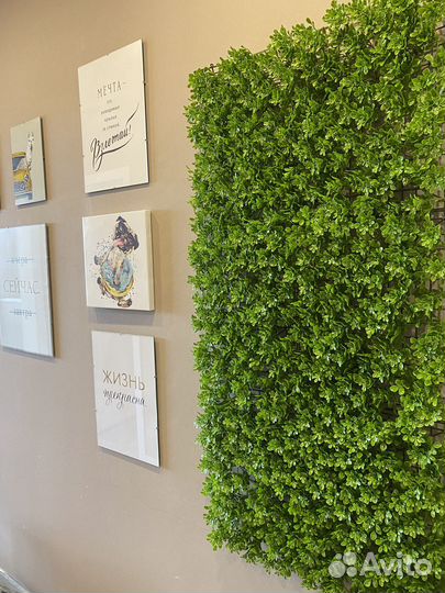 Искусственная зелень / вертикальное озеленение