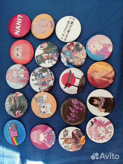 Аниме значки