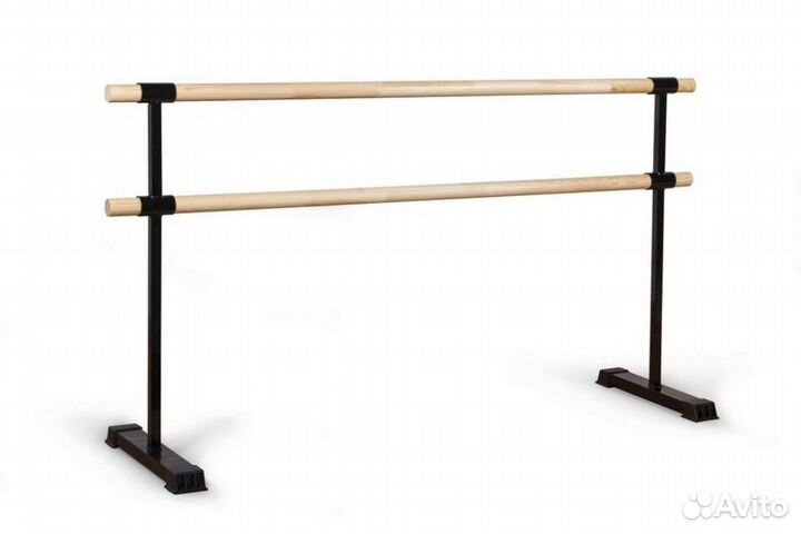 Станок хореографический 2-рядный переносной секция 1,5м (жерди бук) Pioner A15129