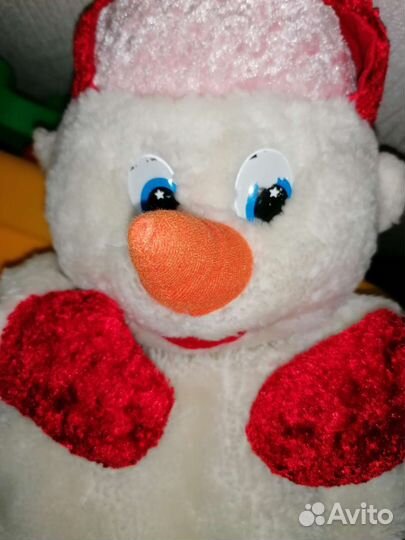 Новогодний рюкзачок Снеговик